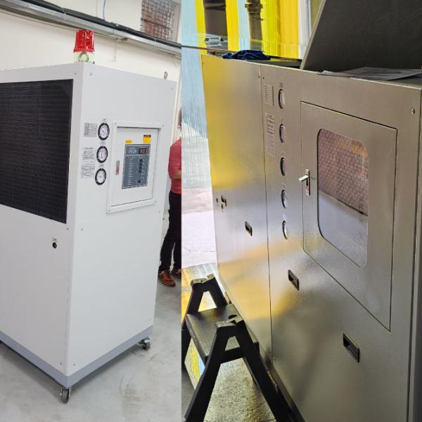 風冷冰水機 × 水冷式冷卻系統，打造穩定、無水垢的冷卻系統