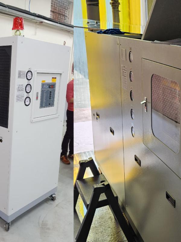 風冷冰水機 × 水冷式冷卻系統，打造穩定、無水垢的冷卻系統